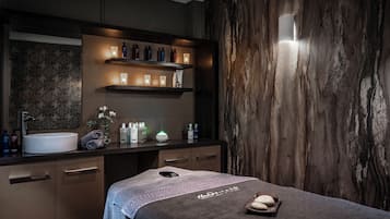 Lichaamsbehandelingen, aromatherapie, hotstone-massages