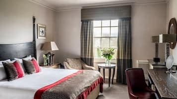 Premium bedding, in-room safe, desk, soundproofing