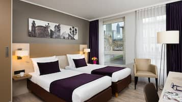 Comfort-Zimmer | Zimmersafe, Schreibtisch, schallisolierte Zimmer, kostenlose Babybetten