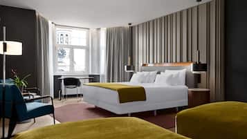 Family Quadruple Room | 1 bedroom, minibar, desk, blackout drapes