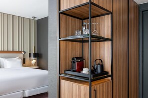 Minibar, desk, blackout curtains, soundproofing