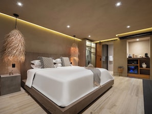 1 dormitorio, ropa de cama de alta calidad, edredones de plumas