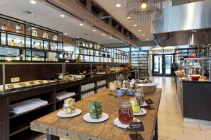 Daily buffet breakfast (EUR 24.50 per person)