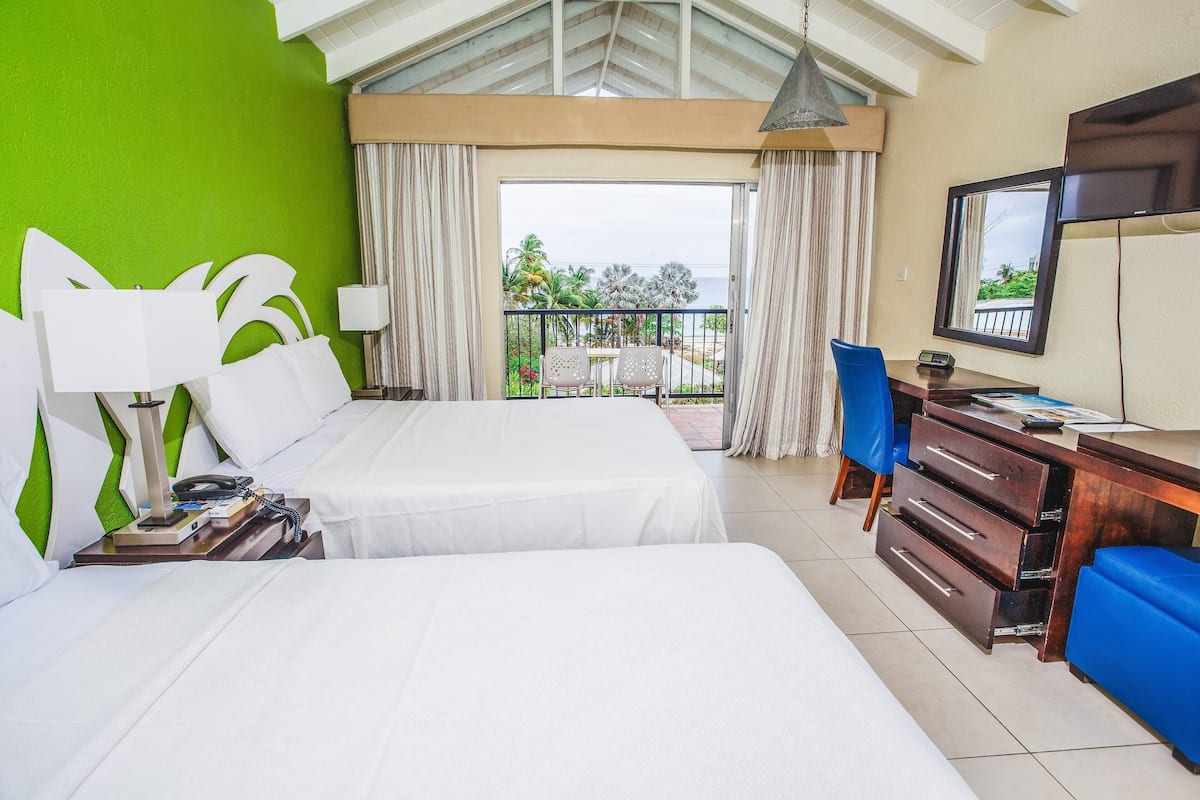 In-room safe, desk, laptop workspace, blackout curtains
