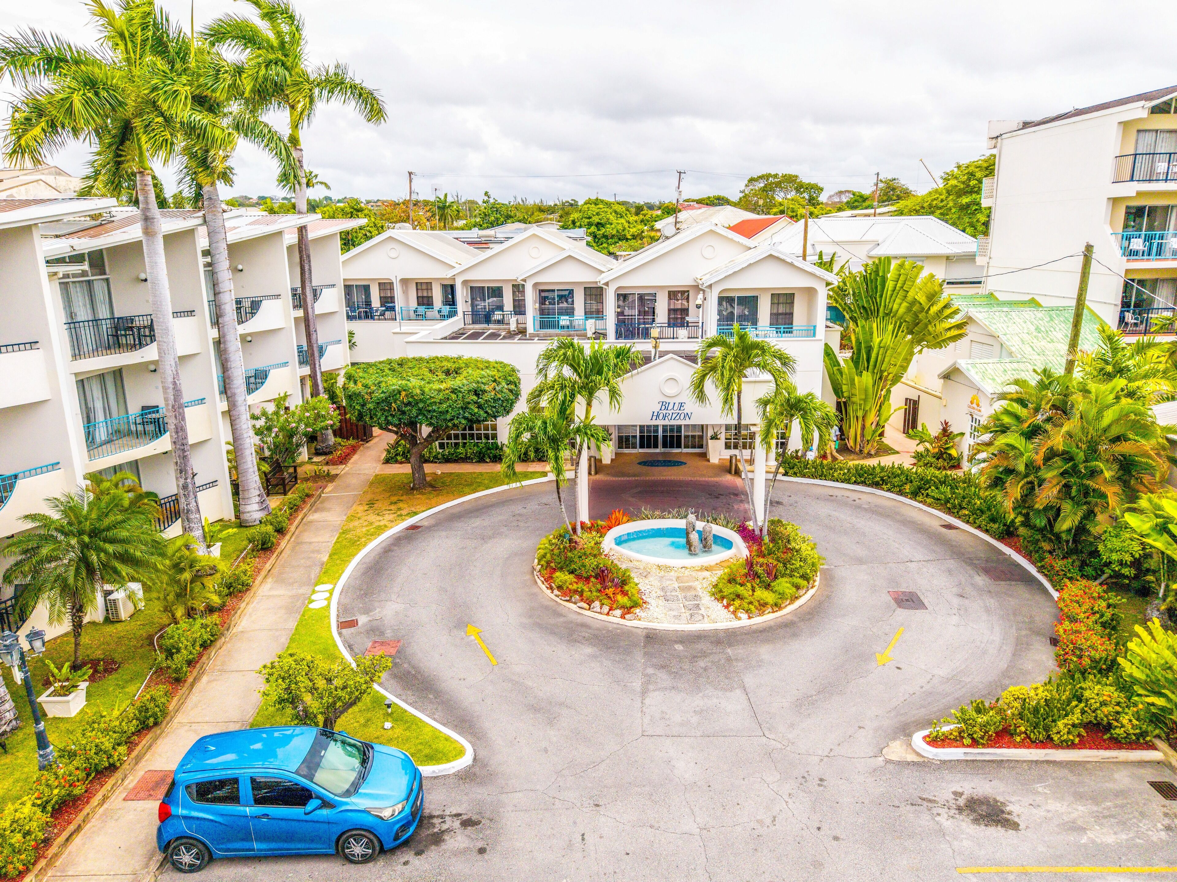 Fassade der Unterkunft