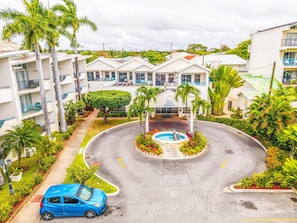 Façade de l’hébergement