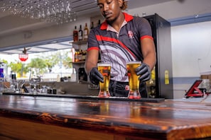 Bar (on property) - Time Out Hotel (St. Lawrence Gap)