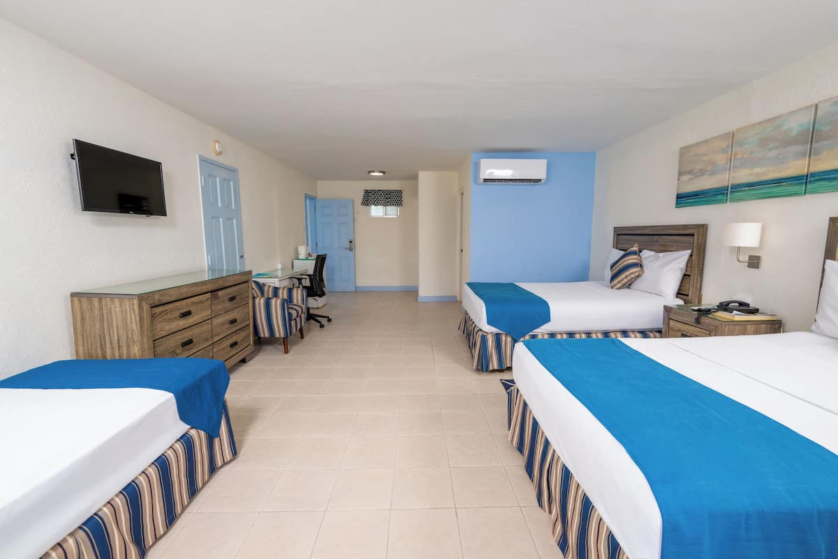 In-room safe, desk, iron/ironing board, cots/infant beds