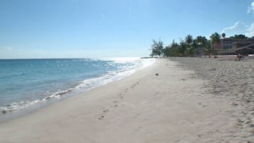 En la playa