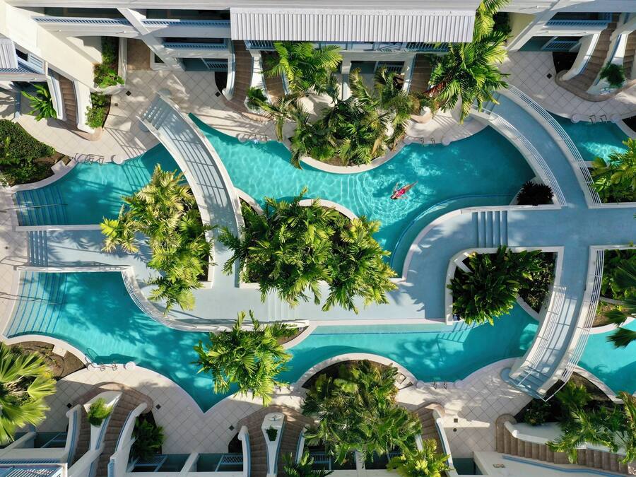 2 outdoor pools, pool umbrellas, sun loungers