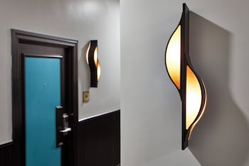 Hallway at Elan Hotel