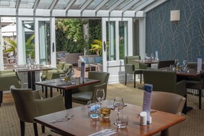 Frokost, lunsj og middag serveres