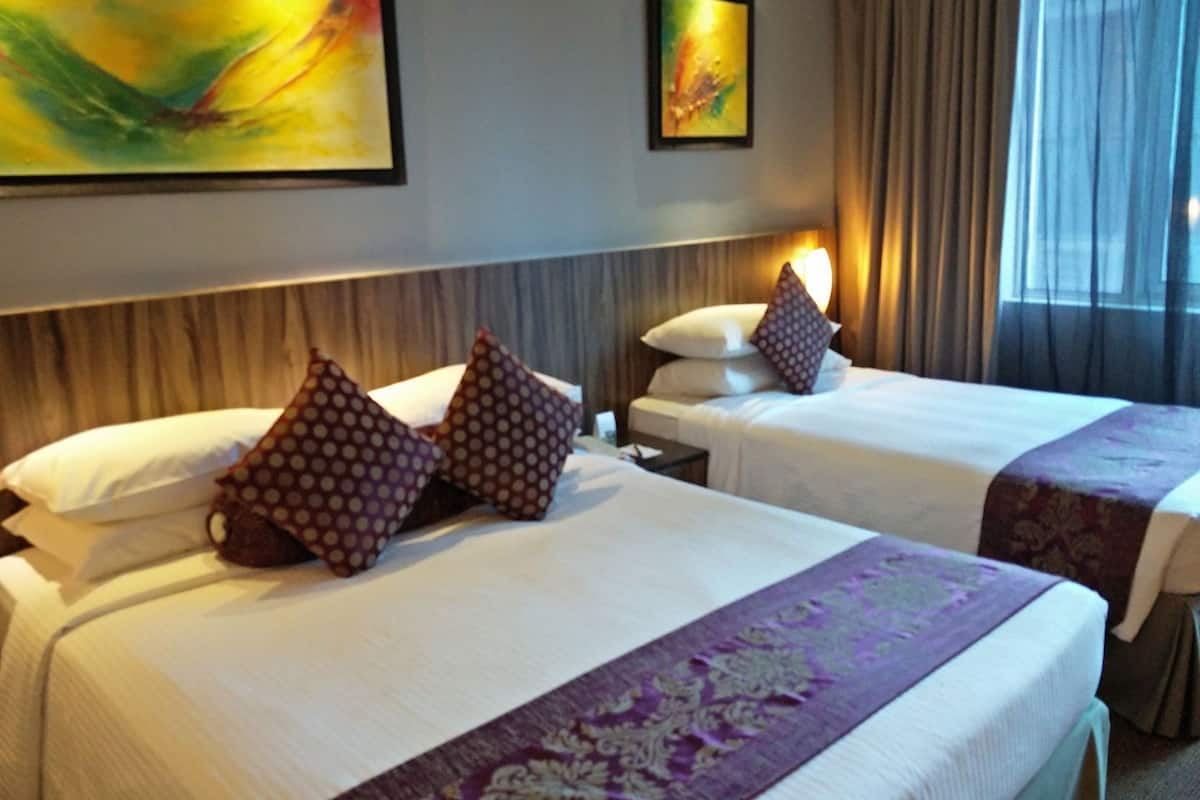 Minibar, in-room safe, desk, blackout curtains