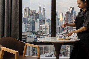 Pemandangan dari properti