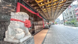 Façade de l’hébergement