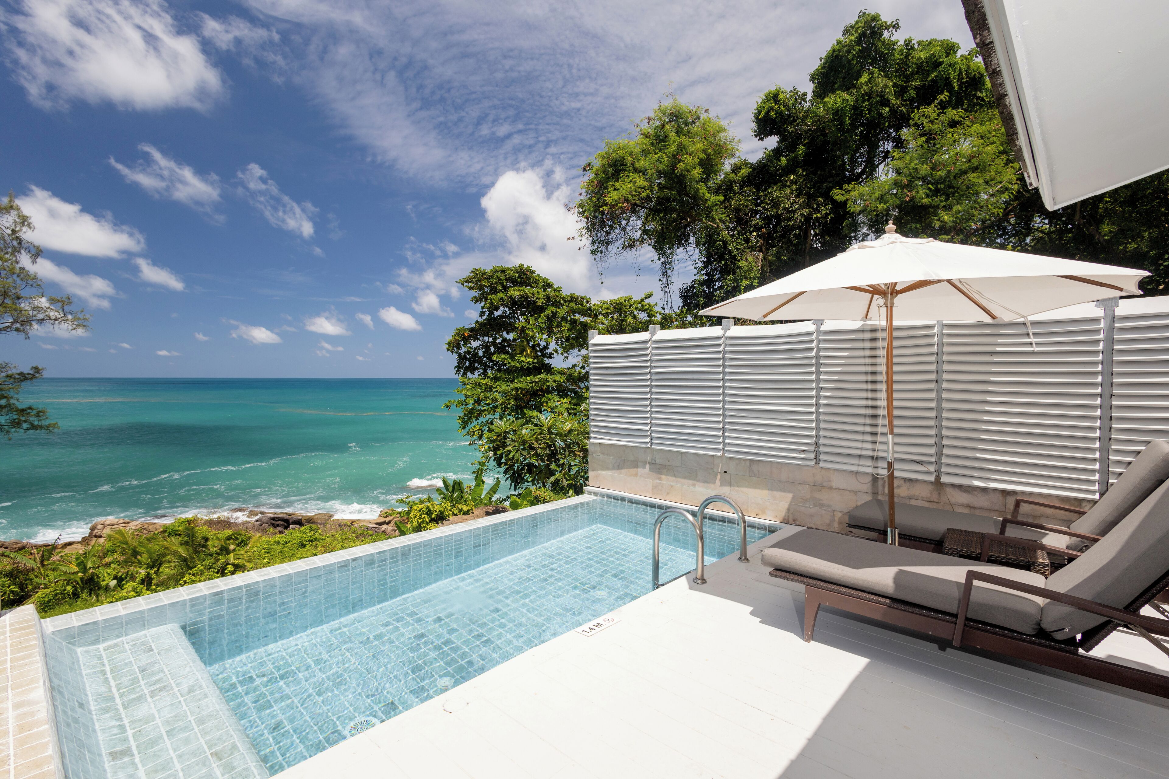 Deluxe-Villa, 1 King-Bett, eigener Pool | Minibar, Zimmersafe, Schreibtisch, kostenloses WLAN