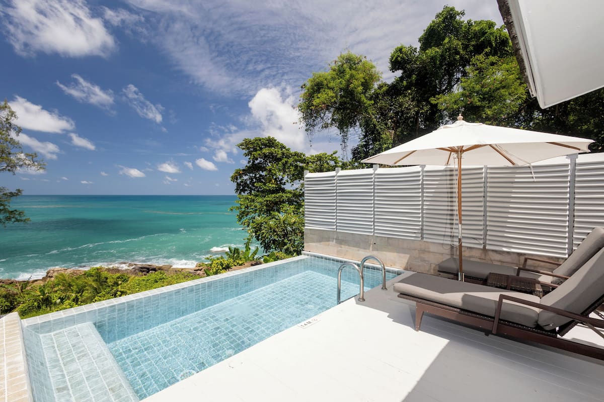 Deluxe-Villa, 1 King-Bett, eigener Pool | Minibar, Zimmersafe, Schreibtisch, kostenloses WLAN