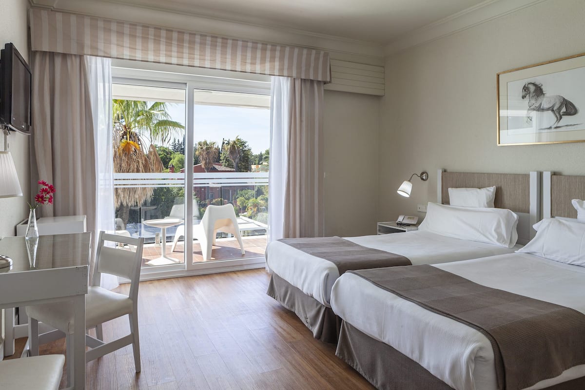 Classic-Doppelzimmer, Poolblick