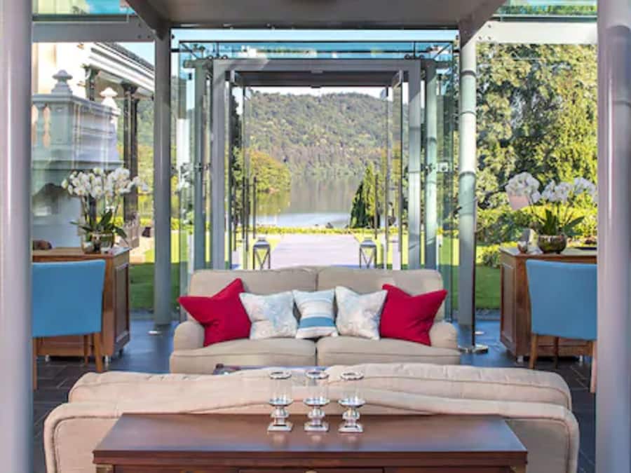 Sitteområde i lobbyen