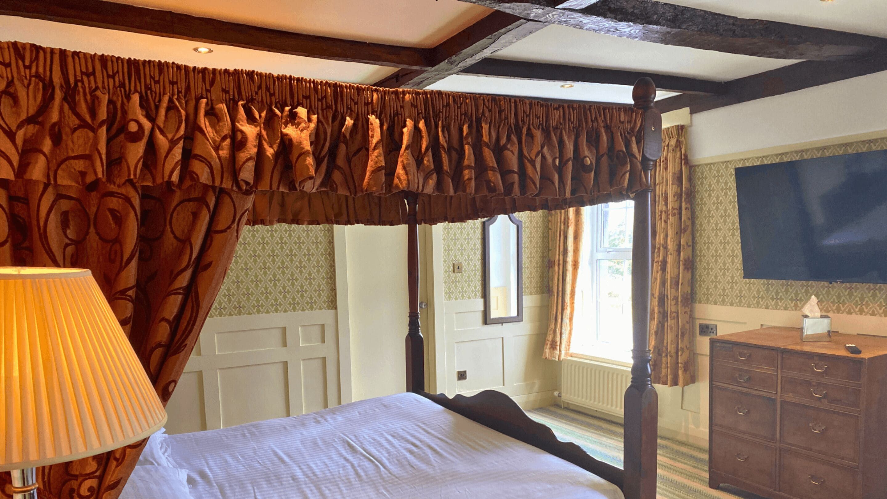 super king four poster room | 1 bedroom, premium bedding, in-room safe, individually decorated