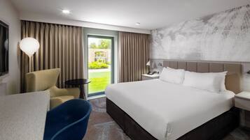 Superior kamer, 1 kingsize bed | Een minibar, een kluis op de kamer, een bureau, verduisterende gordijnen