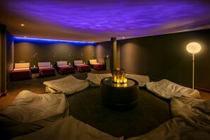 Couples treatment rooms, Turkish bath, body treatments, aromatherapy