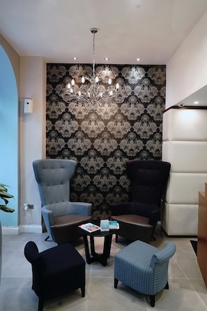 Zona de estar del vestíbulo