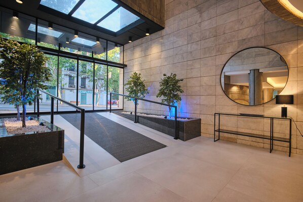 Interior entrance