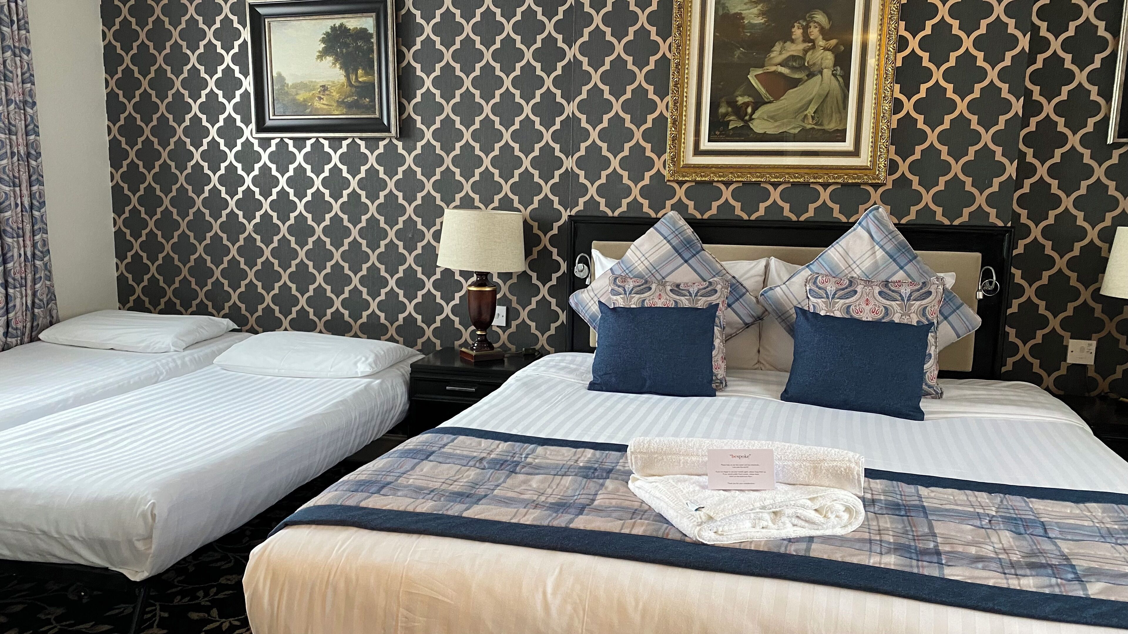 家庭客房 | 獨特裝潢、布置獨特、書桌、熨斗/熨衣板