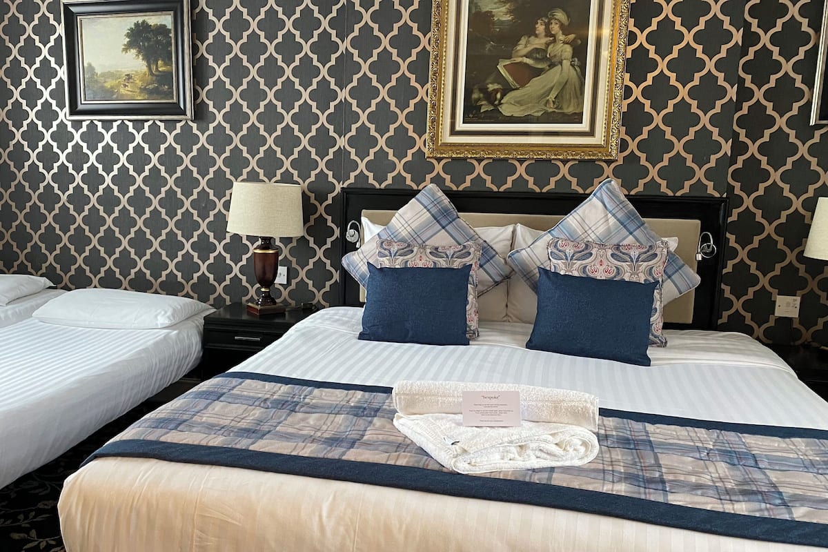 Family Room | Individually decorated, individually furnished, desk, iron/ironing board