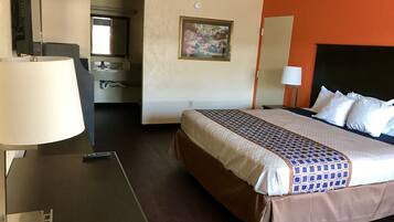 Skrivebord, ekstrasenger (mot et tillegg), wi-fi (inkludert) og sengetøy