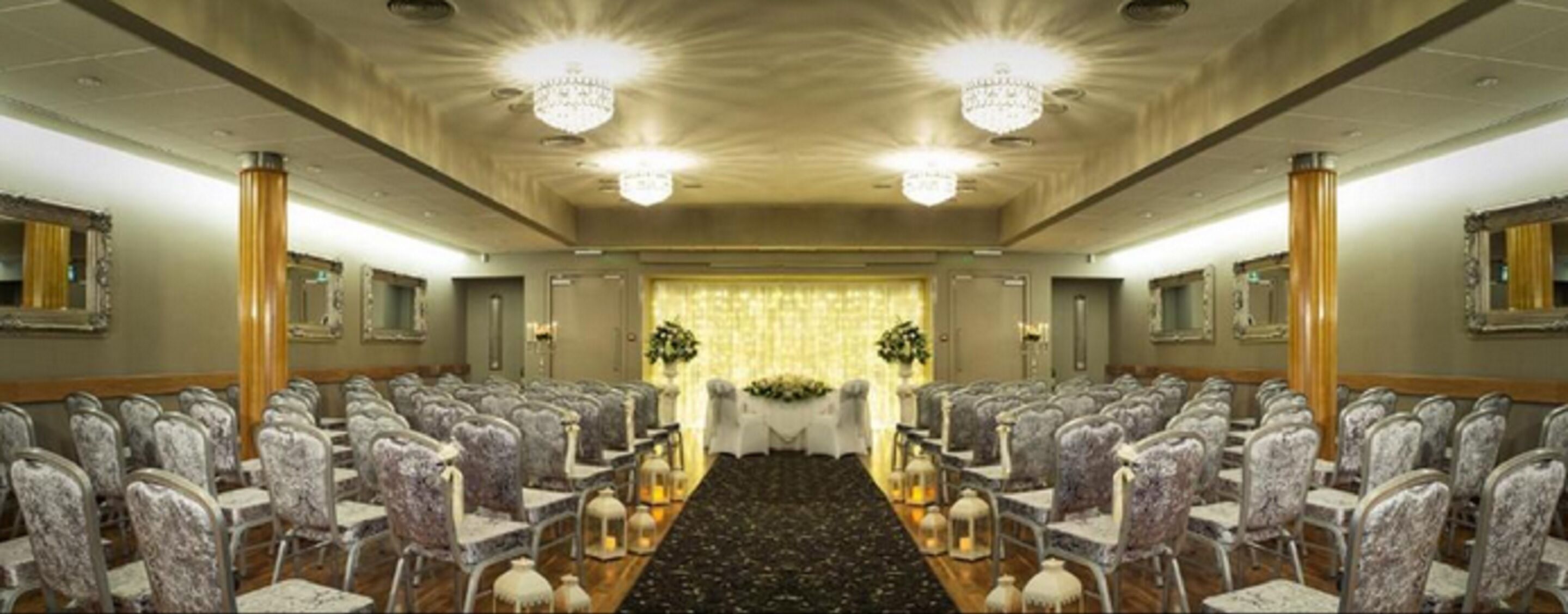 indoor wedding