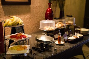 Petit déjeuner continental compris tous les jours