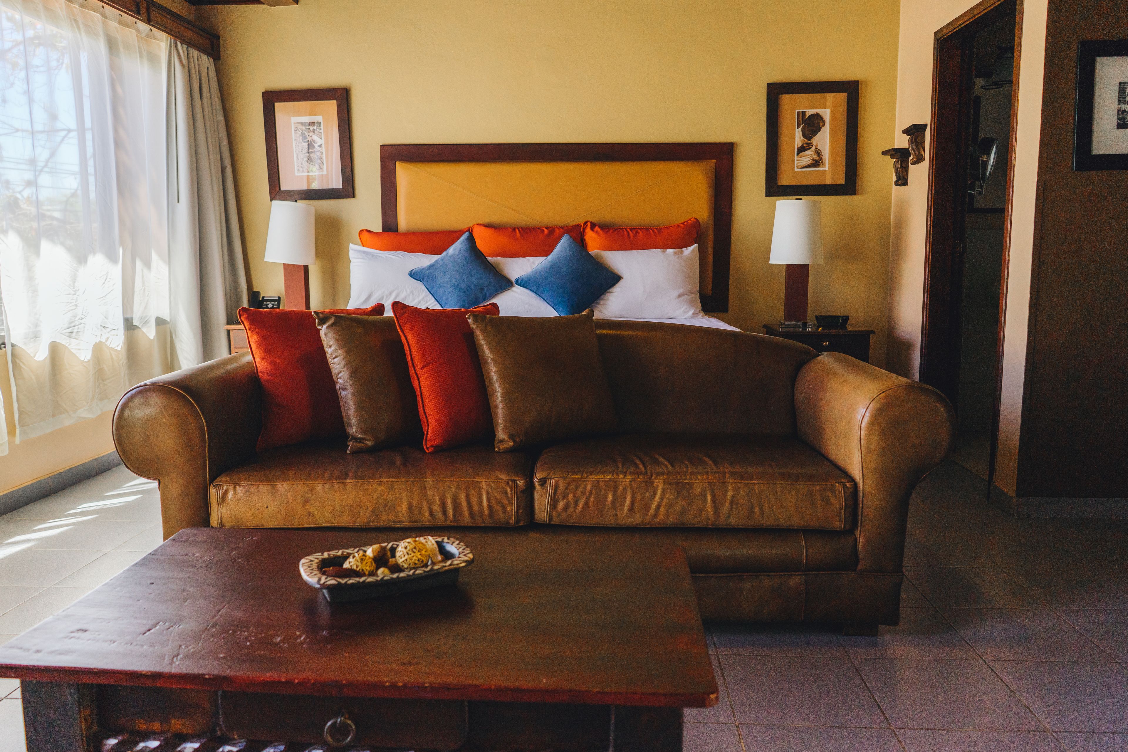 deluxe suite, 1 king bed | 2 bedrooms, egyptian cotton sheets, premium bedding, down duvets