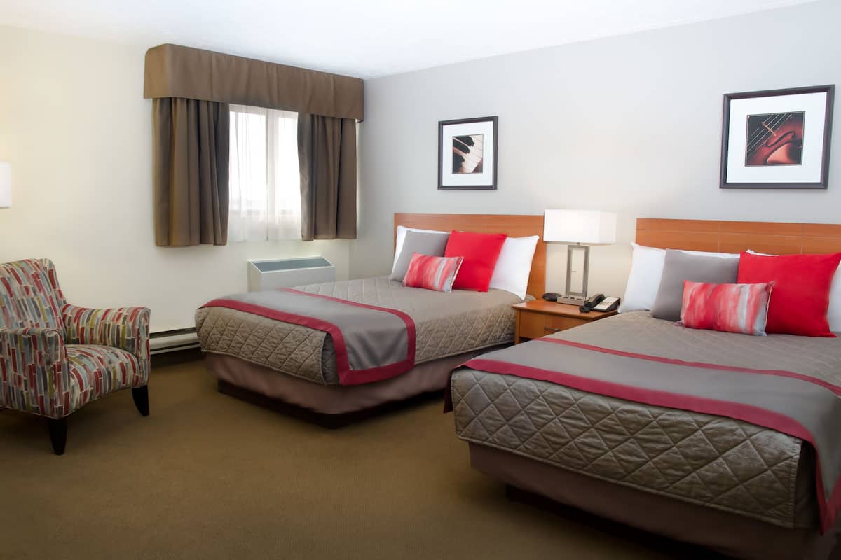 Standard Double Room, 2 Double Beds | View from room