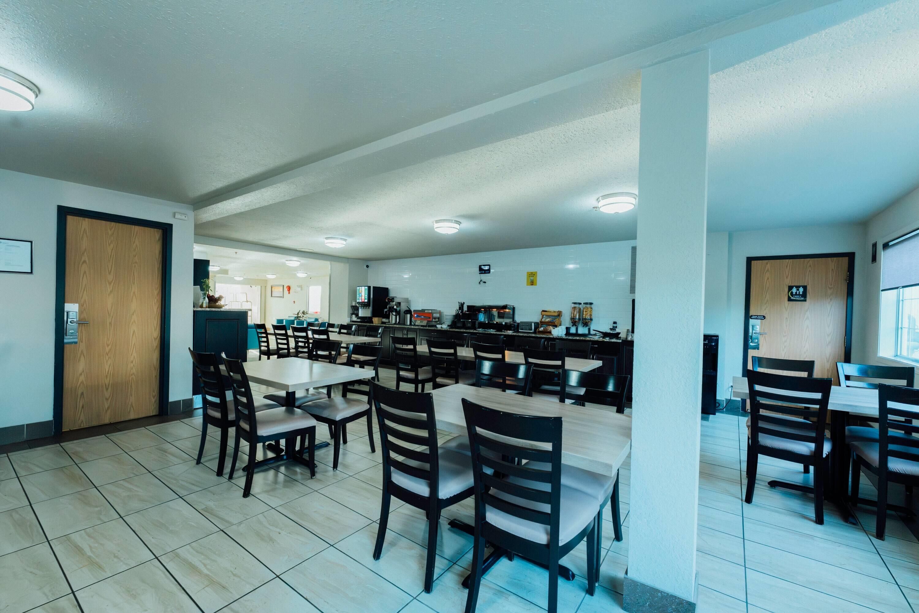 Free daily on-the-go breakfast