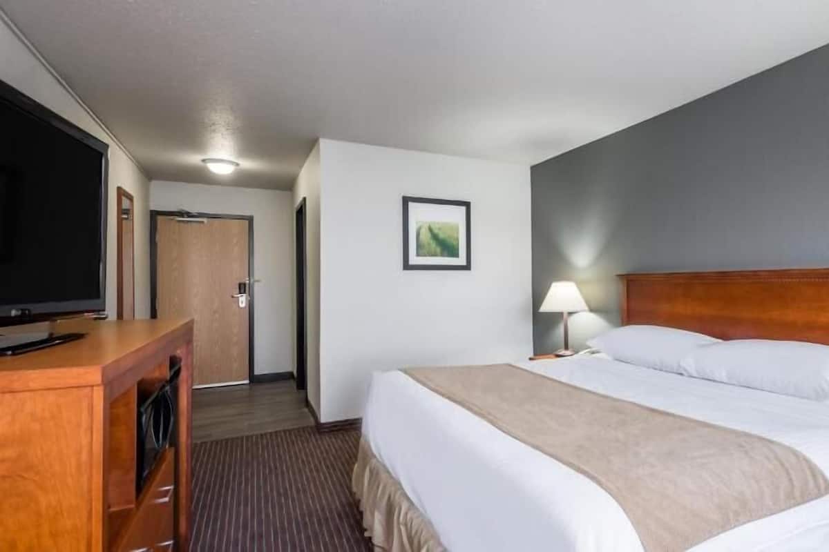 Premium bedding, in-room safe, desk, laptop workspace