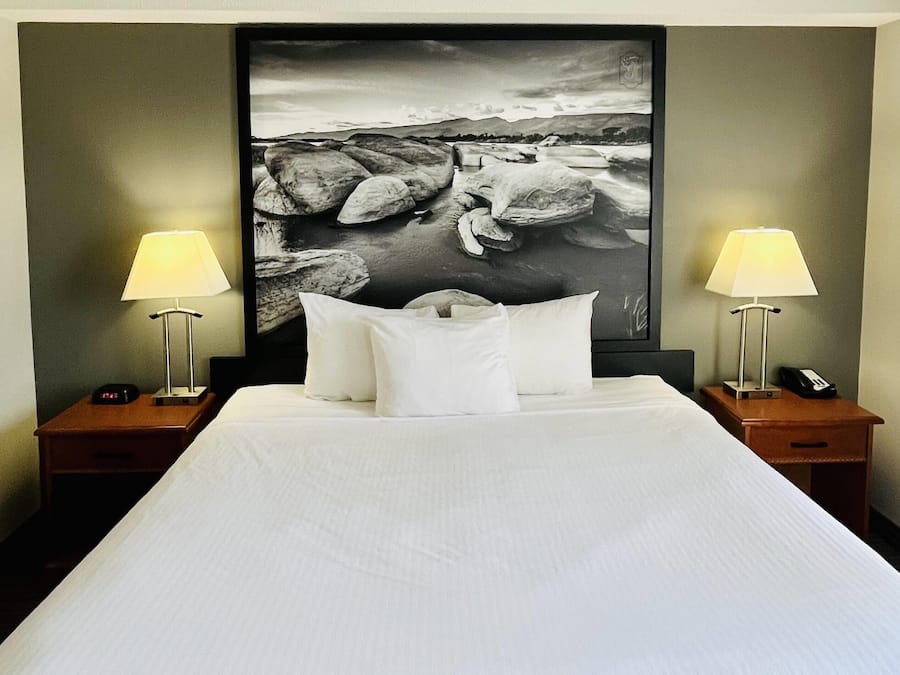 Suíte família, 2 quartos, para não fumantes, cozinha (Multiple Beds, Fireplace) | Roupas de cama premium, cofres nos quartos, escrivaninha