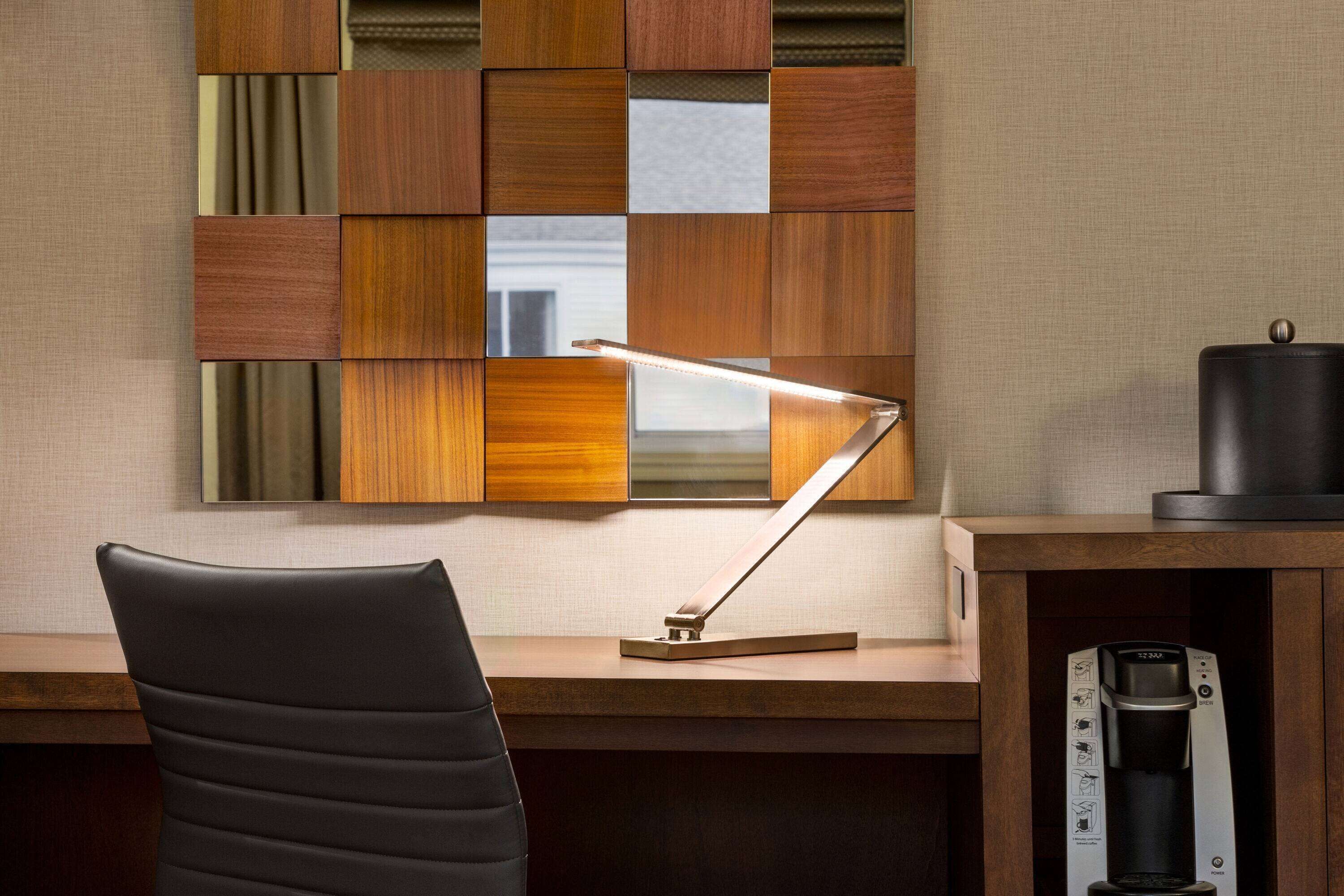 premium bedding, minibar, desk, iron/ironing board