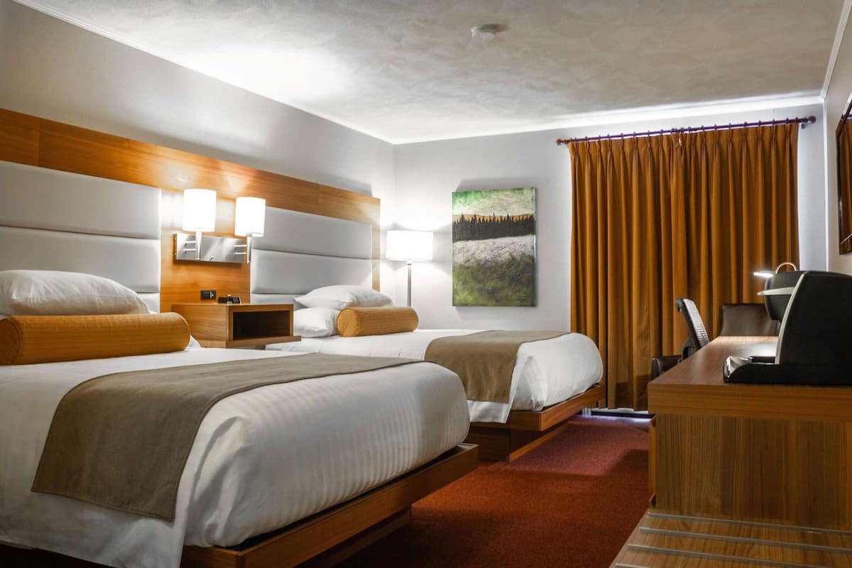 Premium bedding, minibar, desk, iron/ironing board