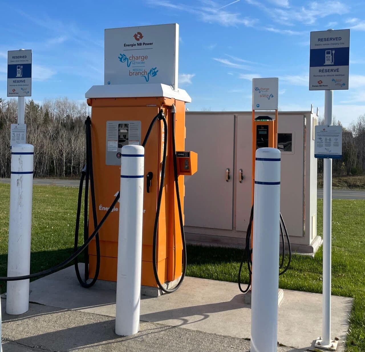 electric vehicle-charging station