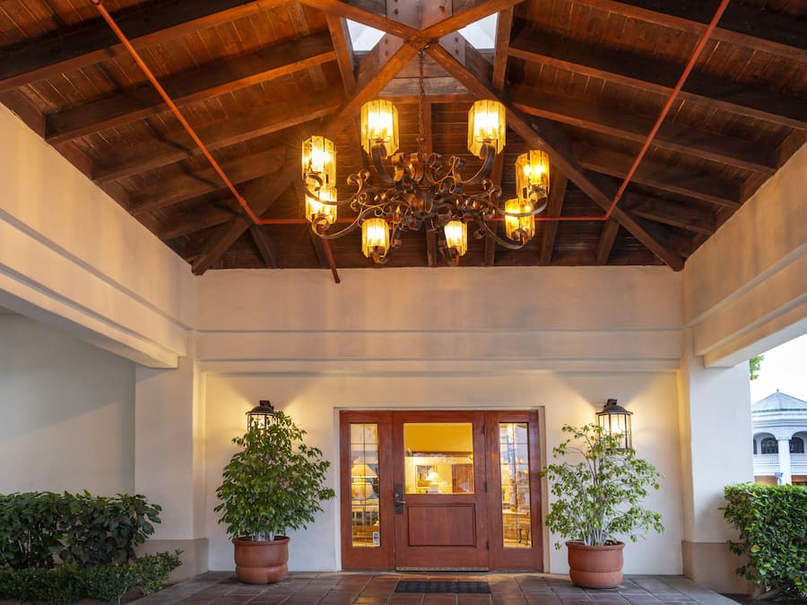 Façade de l’hébergement