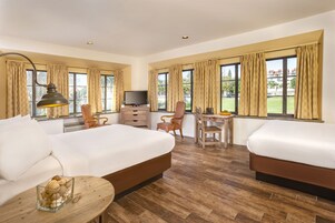 Escritorio, tabla de planchar con plancha, wifi gratis y ropa de cama 