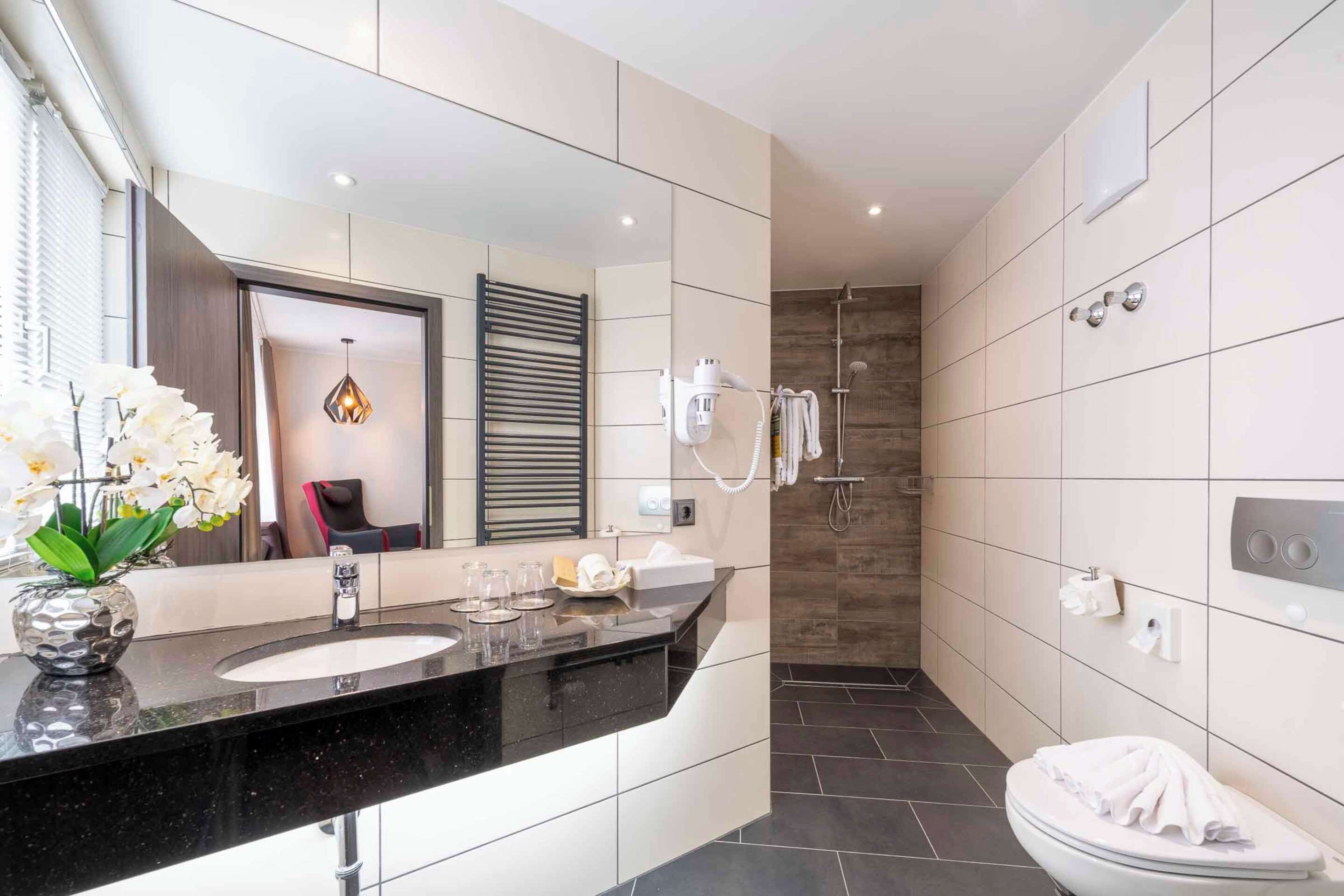 premium room, 3 single beds (cozy sitting corner) | minibar, in-room safe, desk, blackout curtains