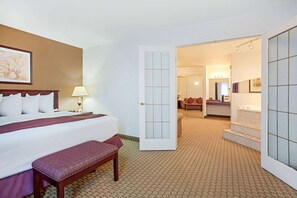 行政套房, 1 張特大雙人床, 非吸煙房, 熱水浴缸 | 高級寢具、特厚豪華床墊、獨特裝修、書桌