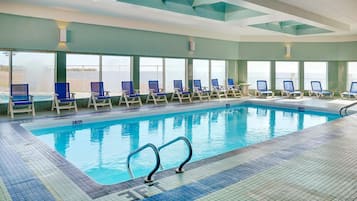 Indoor pool, seasonal outdoor pool