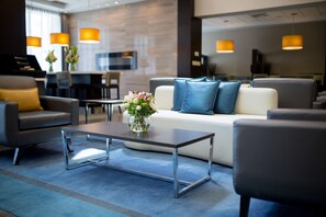 Sitteområde i lobbyen