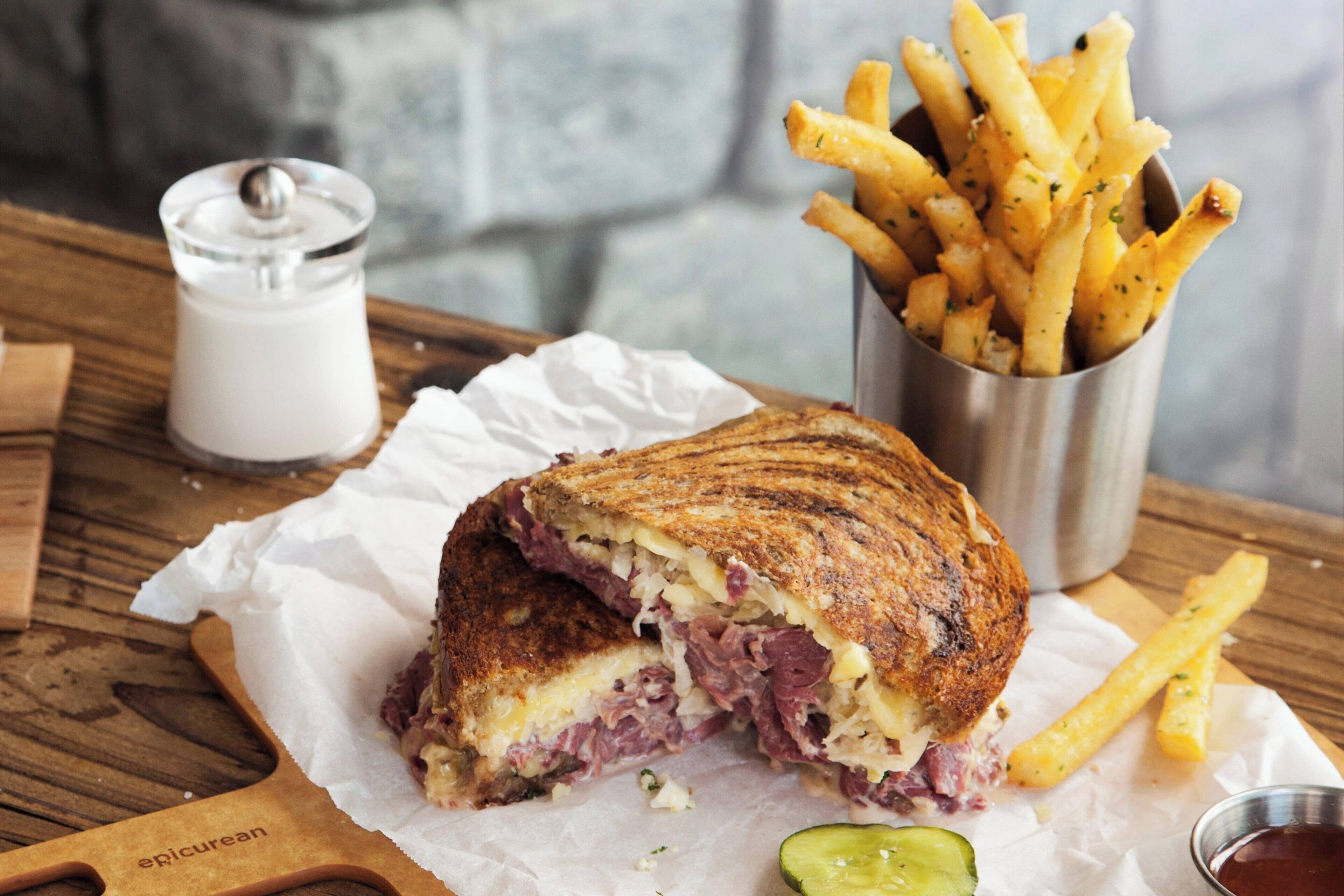 breakfast and dinner served