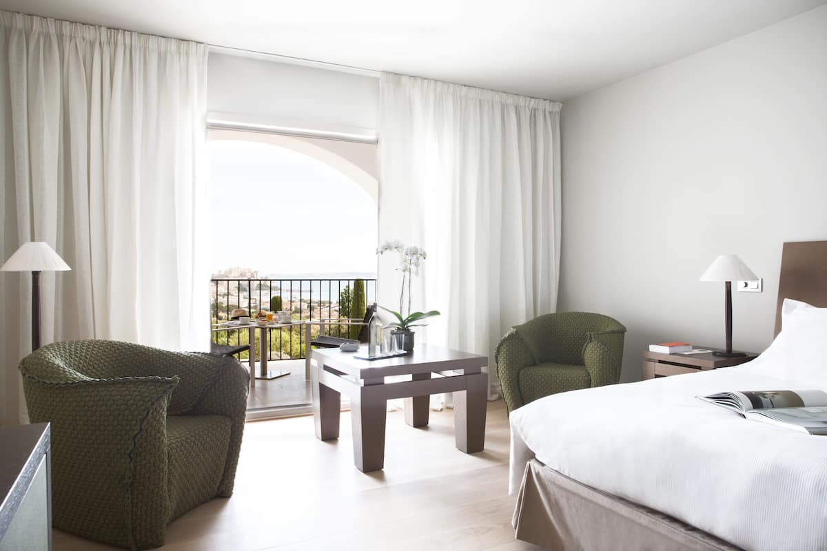 1 habitación y ropa de cama de alta calidad