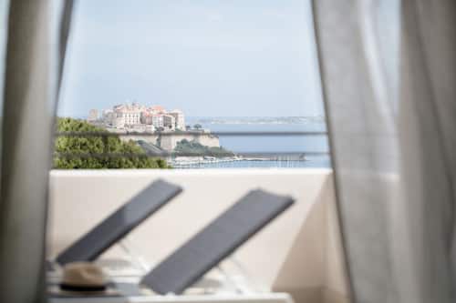 Appartement, 2 chambres, vue mer | Vue de la chambre